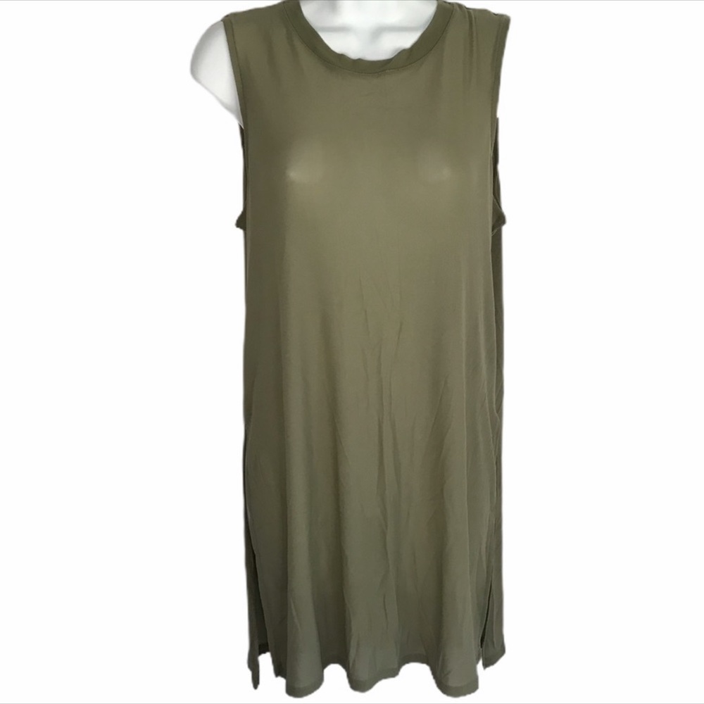Cotton On side split mesh tunic top NWT